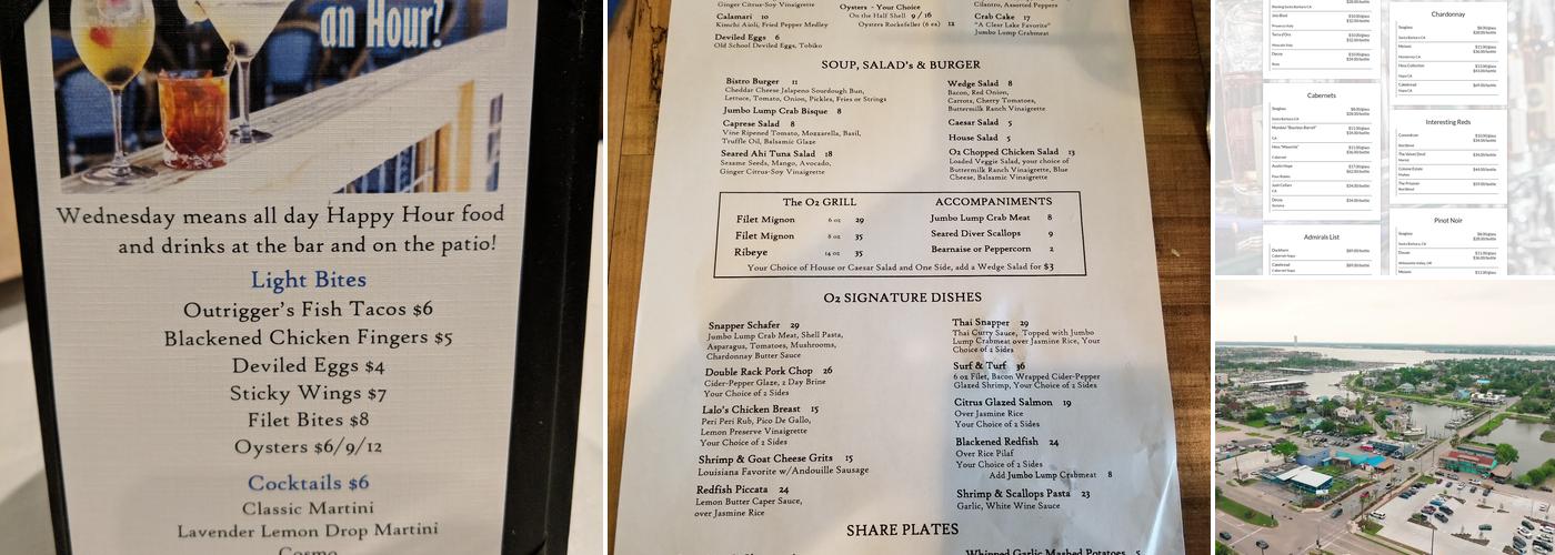 Schafer's Coastal Bar & Grille Menu