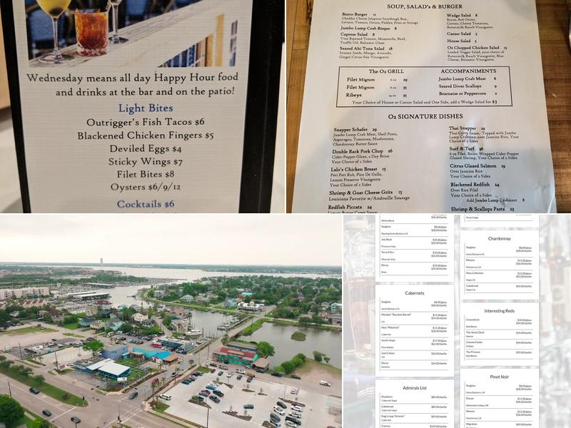 Schafer's Coastal Bar & Grille Menu