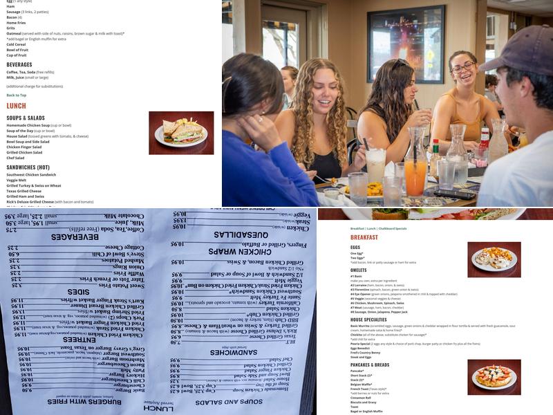 Brookside By Day Menu