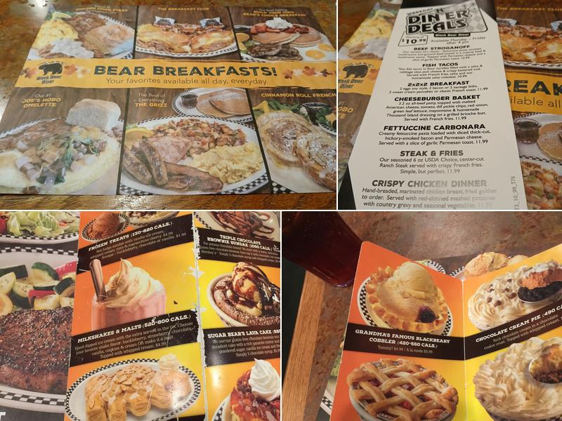 Black Bear Diner Fresno Menu