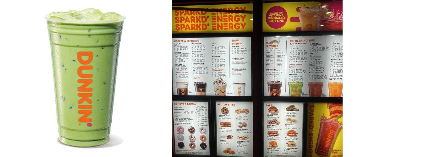 Dunkin' Menu