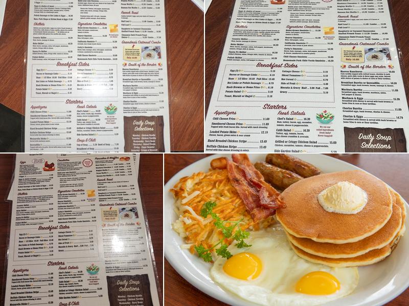 Corky's Kitchen & Bakery - Claremont Menu