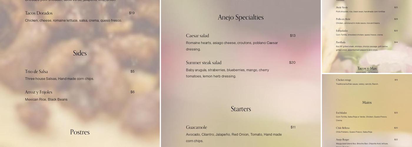 Breakfast Place Menu