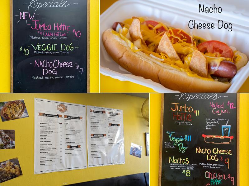MO's Hot Dogs Menu