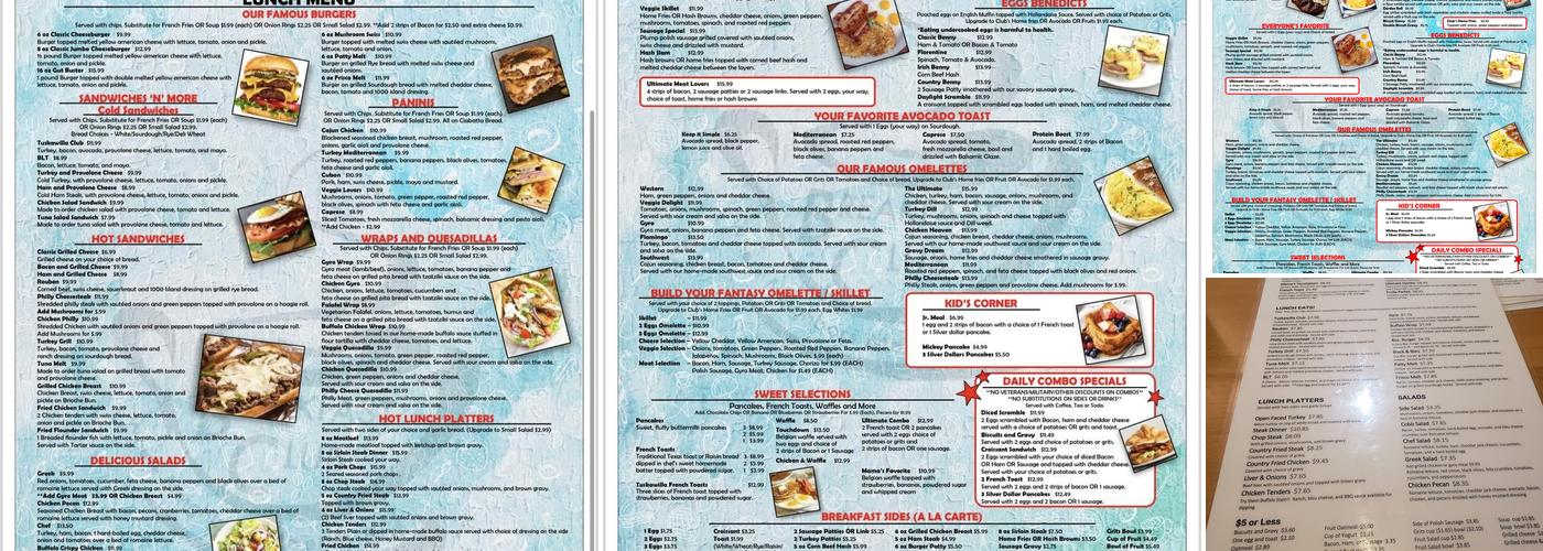 Breakfast Club of Tuskawilla Menu