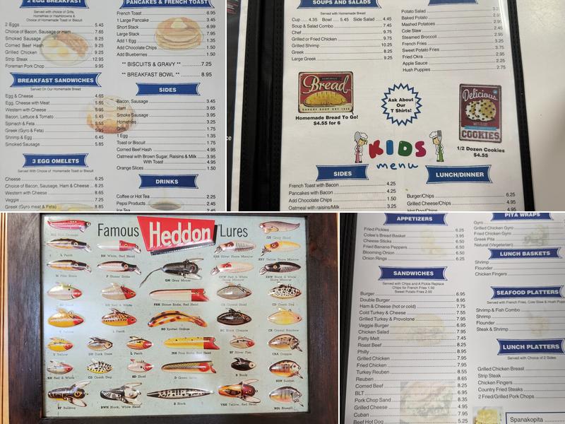 Colee's Menu