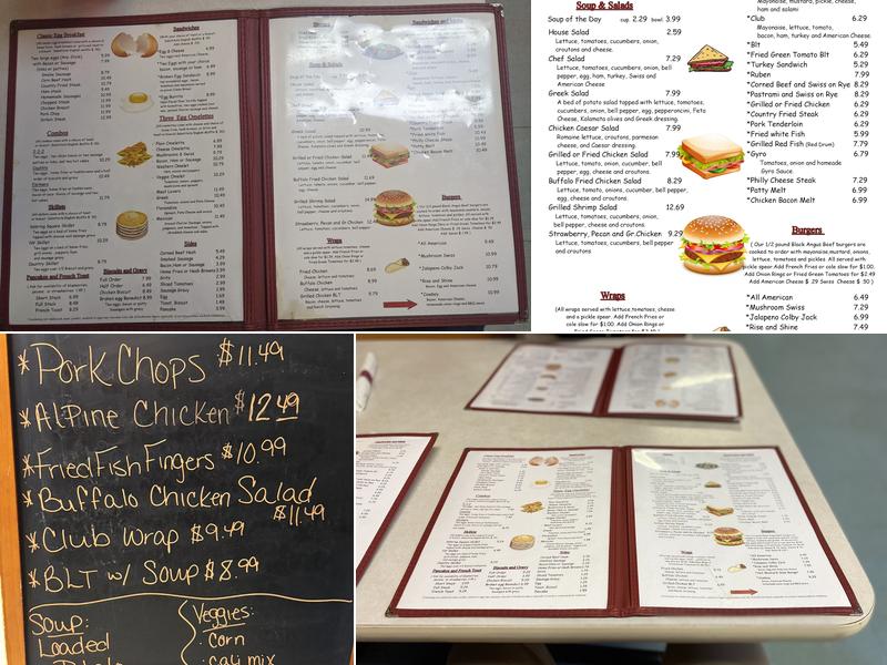 Broken Egg Diner Menu
