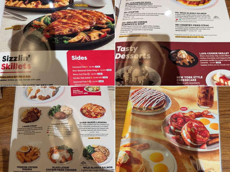 Denny's Menu
