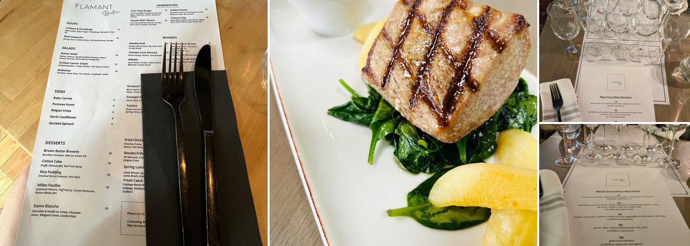 Flamant Menu