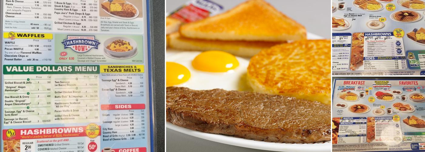 Waffle House Menu