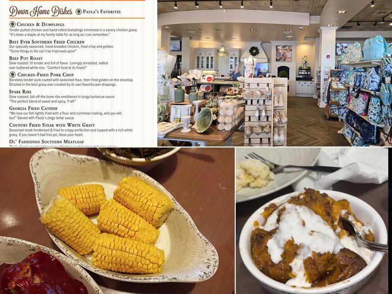 Paula Deen's Family Kitchen Menu