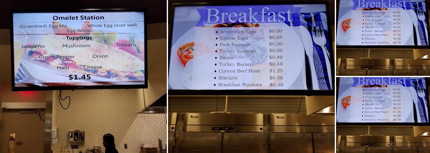Cafe 8901 Menu