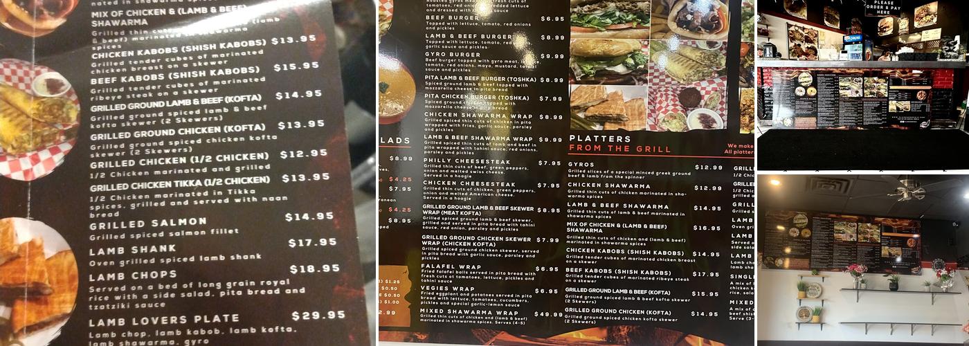 Flames Mediterranean & Grill Menu