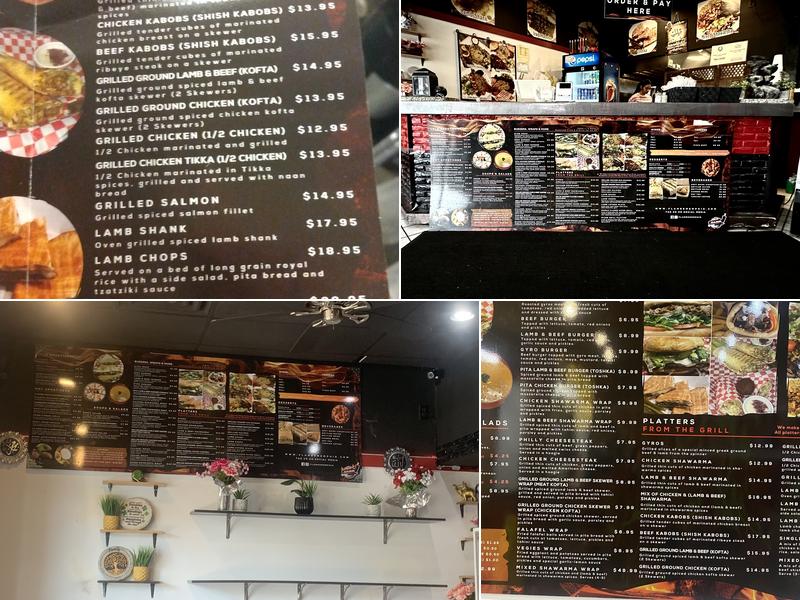 Flames Mediterranean & Grill Menu