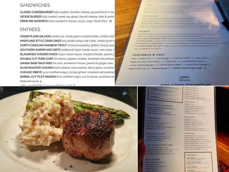 131 MAIN Restaurant Menu