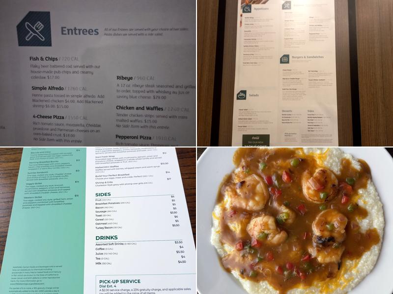 Harborview Restaurant & Lounge Menu