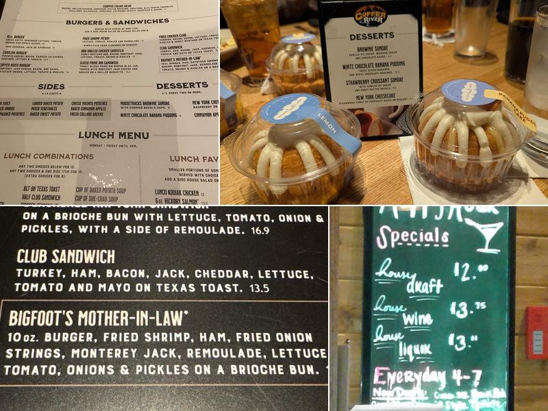 Copper River Grill Menu