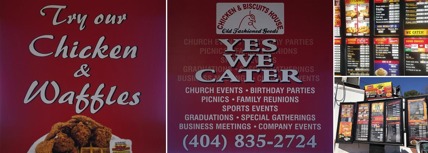 Chicken and Biscuit House Menu