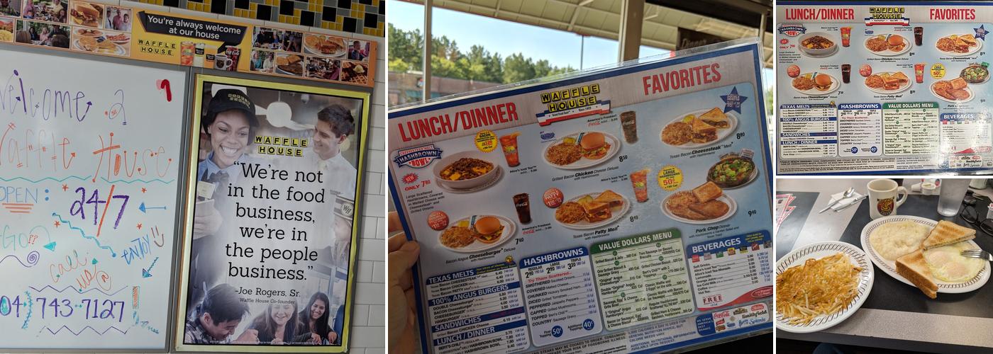 Waffle House Menu