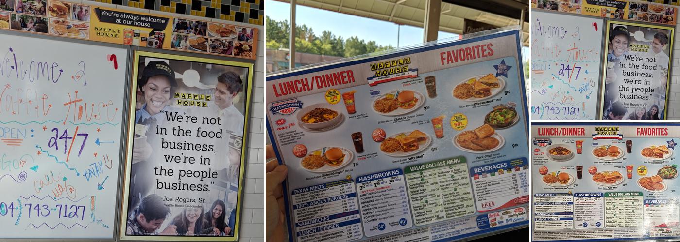 Waffle House Menu