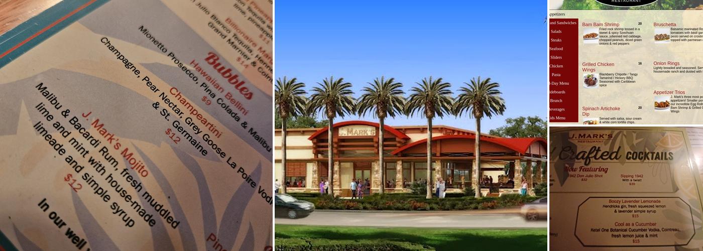 J.Mark's Restaurant Menu