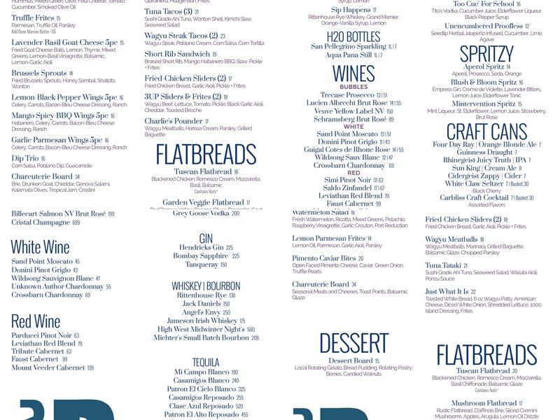 3UP Menu