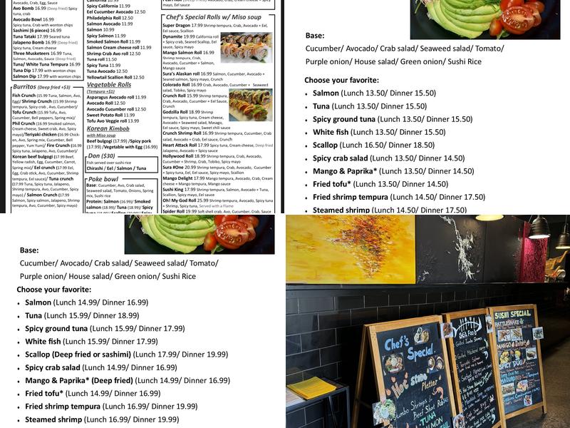 Sura Menu