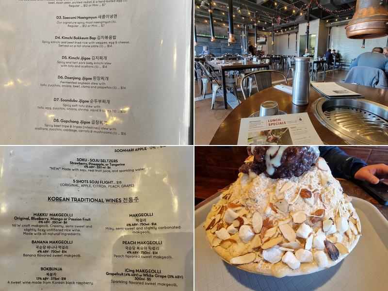 Daebak Korean BBQ Menu