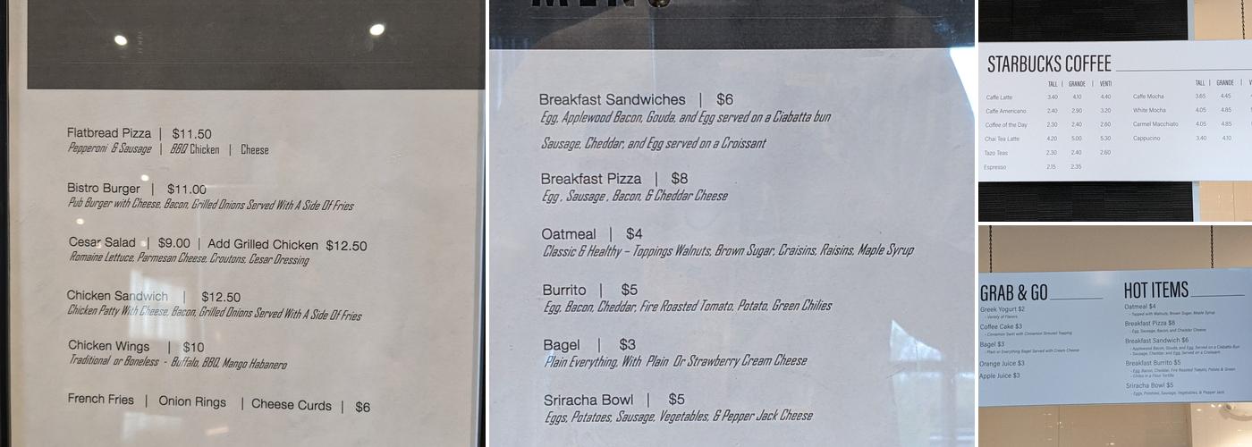 Jake’s Kitchen & Bar Menu