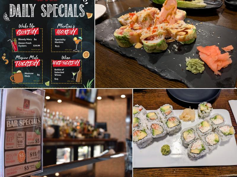 Steak Stone & Sushi Menu