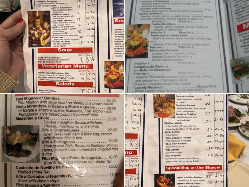 A Churrasqueira Menu