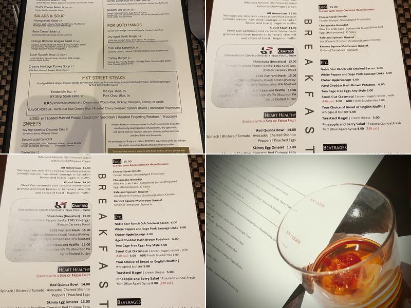 13 Restaurant Menu