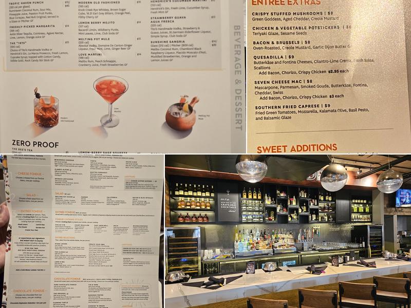 The Melting Pot Menu