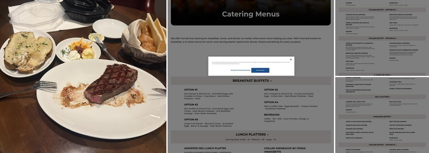 Carve Prime Rib Menu