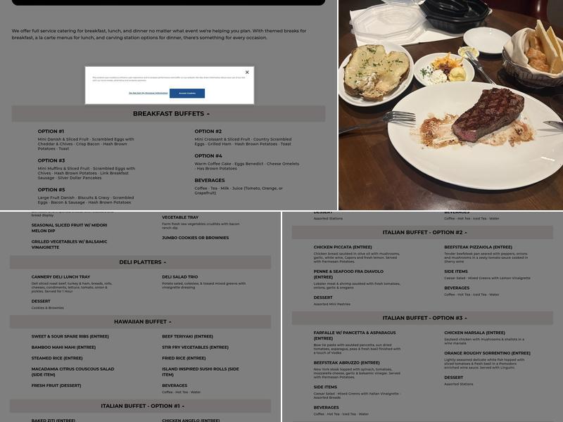 Carve Prime Rib Menu