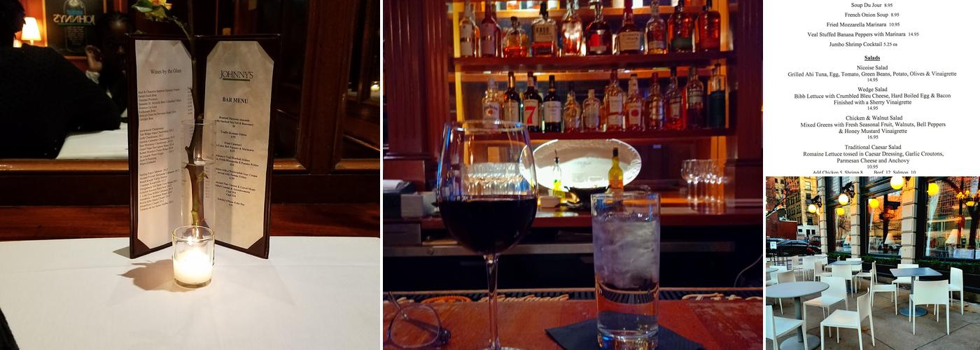 Johnny's Downtown Menu