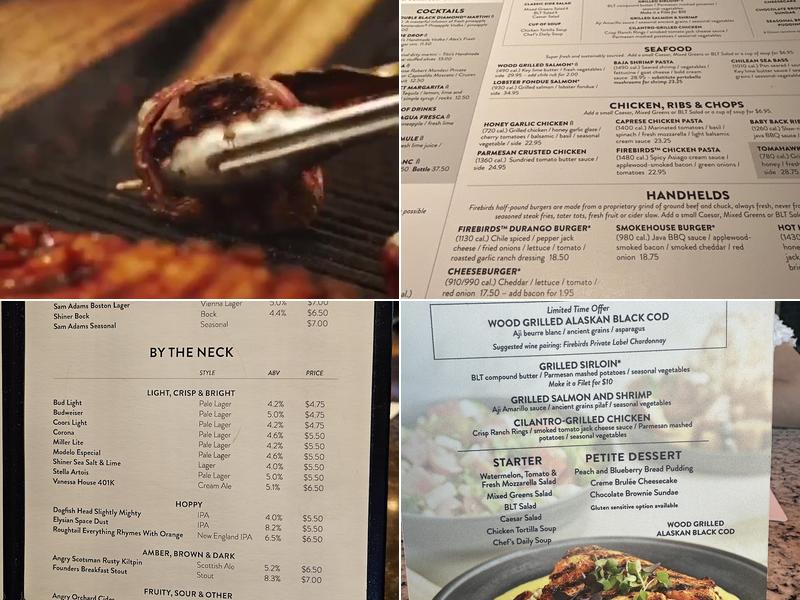 Firebirds Wood Fired Grill Menu