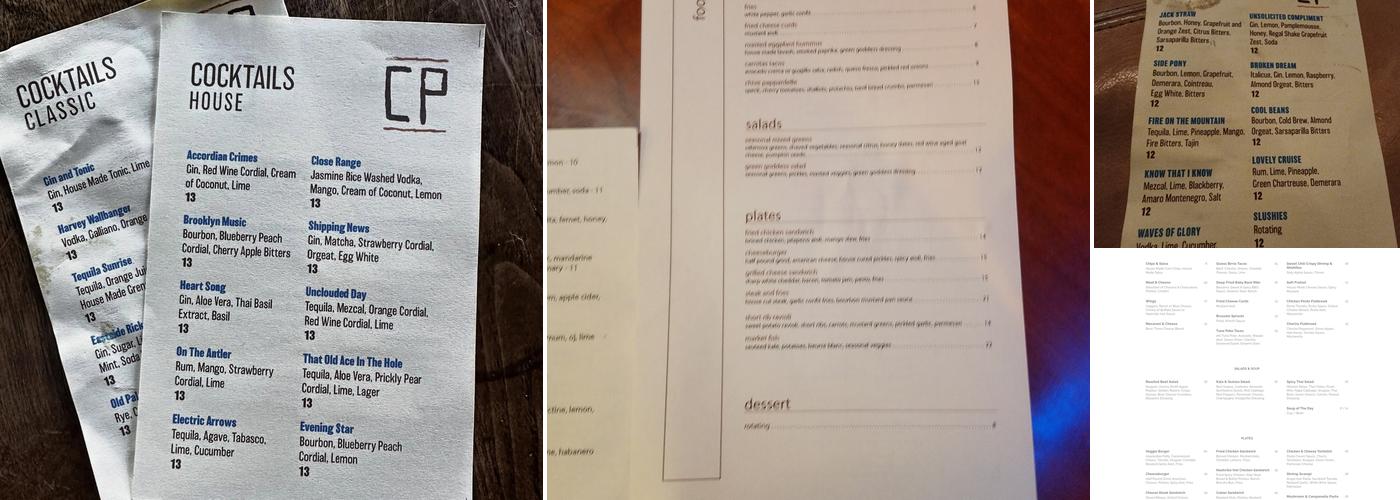 counterpoint Menu