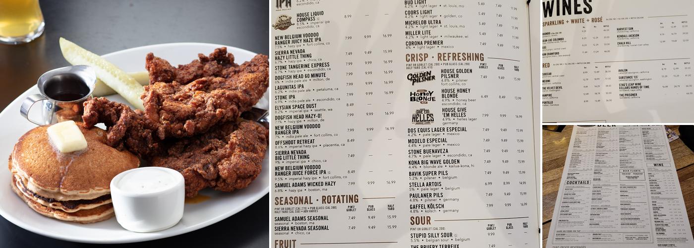 Yard House Menu