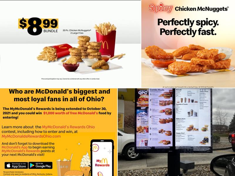 McDonald's Menu