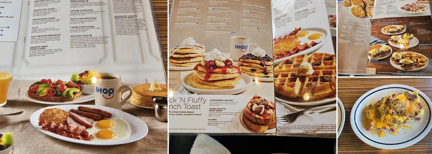 IHOP Menu