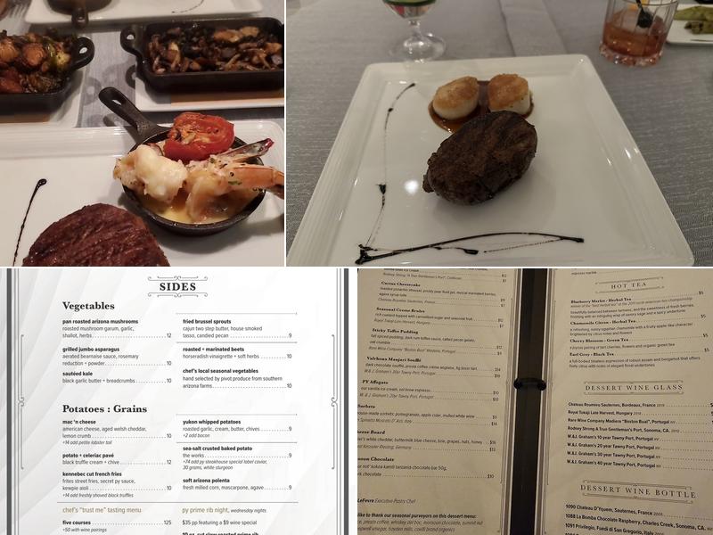 PY Steakhouse Menu