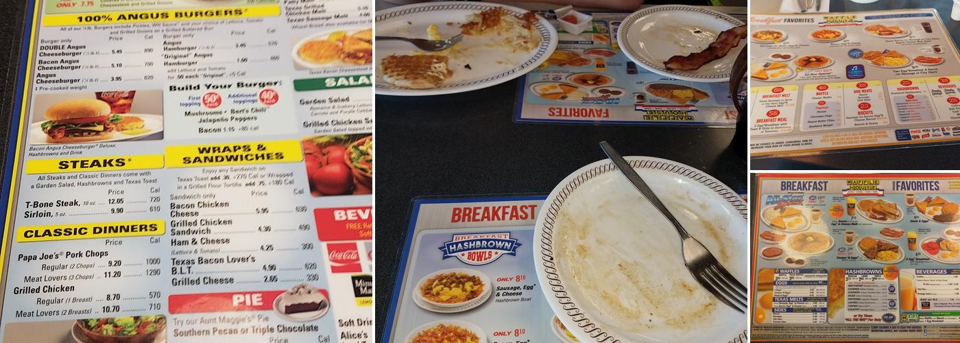 Waffle House Menu