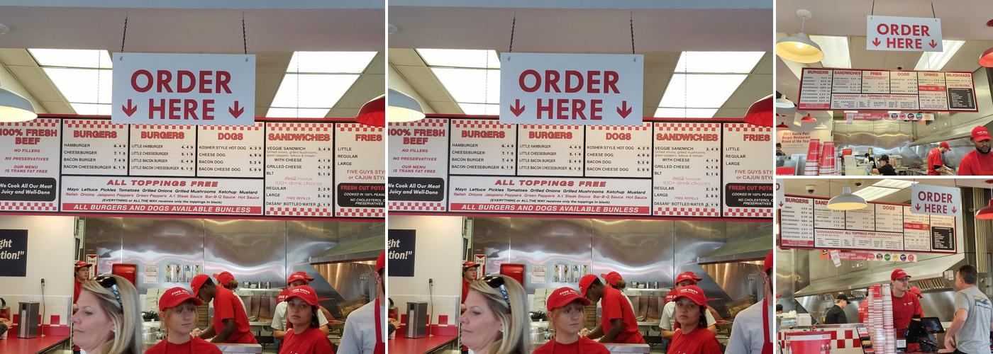 Five Guys Menu