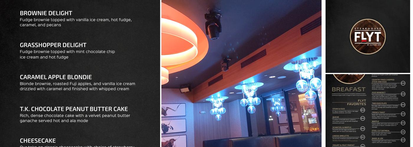 FLYT Steakhouse Menu