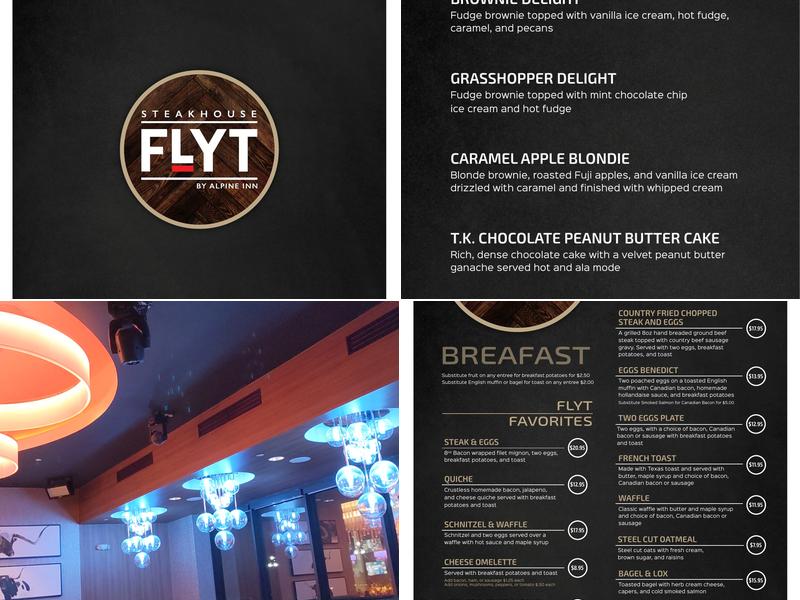 FLYT Steakhouse Menu