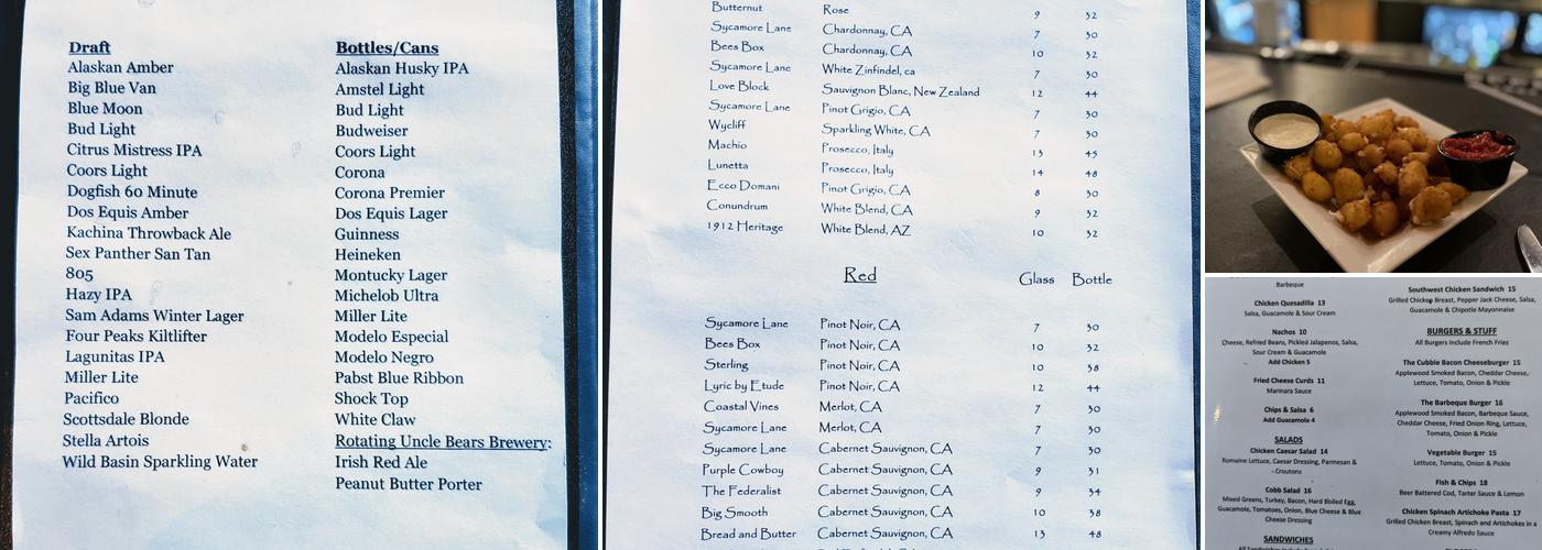 Stats Sports Grill At Wrigley West Menu