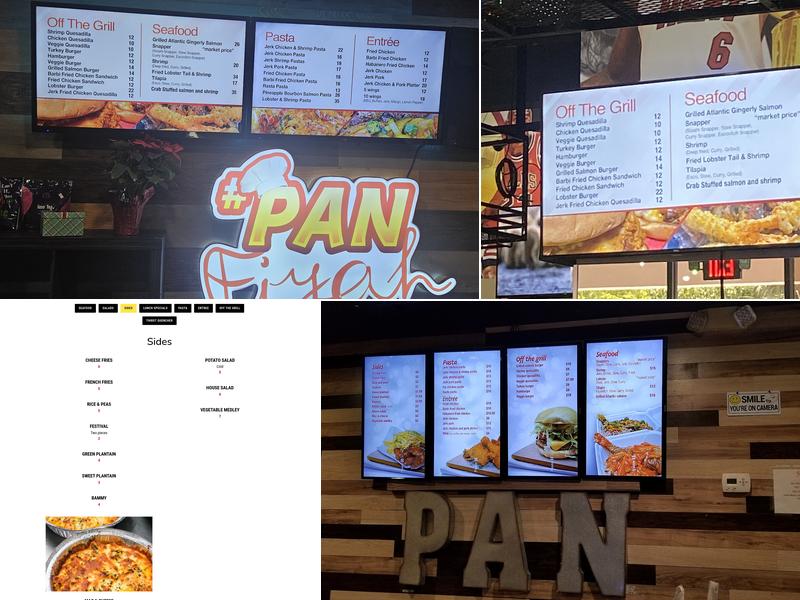 PanFiyah Menu