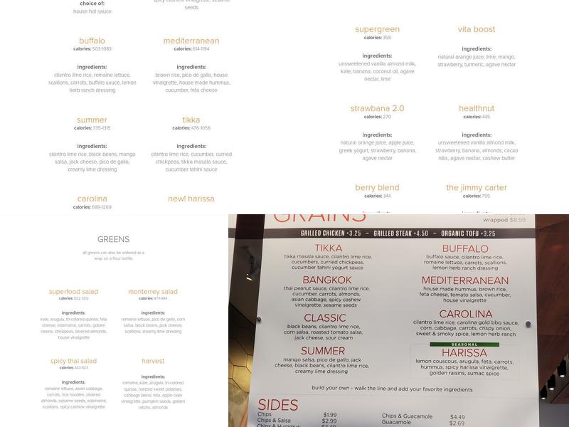 Currito Elmhurst Menu