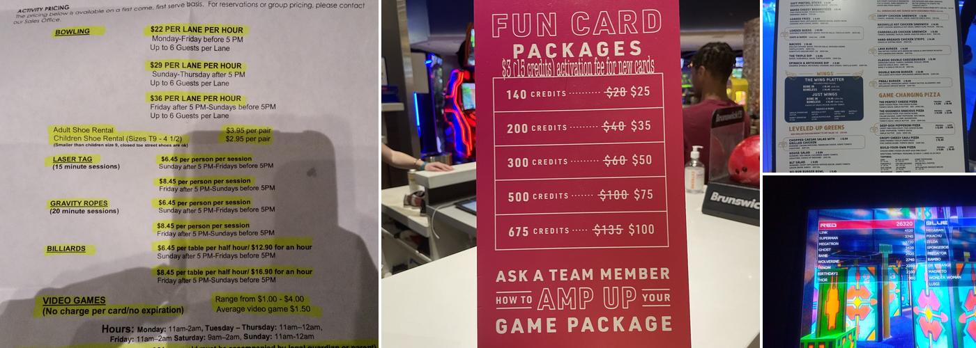 Main Event Olathe Menu